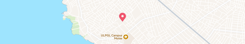 Map Of Ulpgl (Campus Salomon), Goma, Dr Congo, University