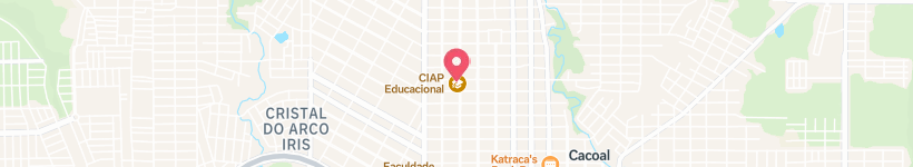 Map Of Ciap Educacional, Cacoal, Brazil, School