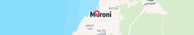 Map Of Glaco Lada Tou, Moroni, Comoros, Restaurant