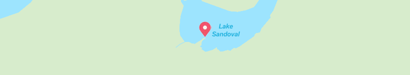 Map Of Lago Sandoval, Peru, Natural Park