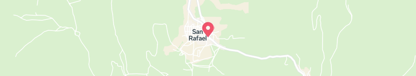 Map Of Mina San Rafael, Peru, Mining Camp