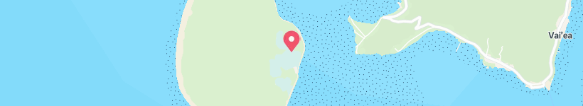 Map Of Motu Auira, French Polynesia, Landmark