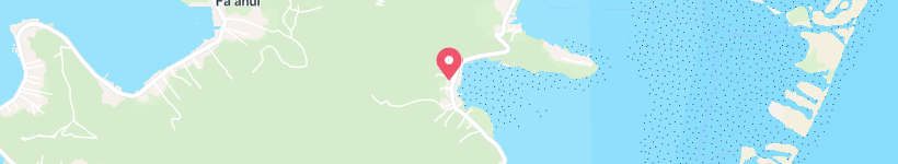 Map Of Manunu, French Polynesia, Religious Center