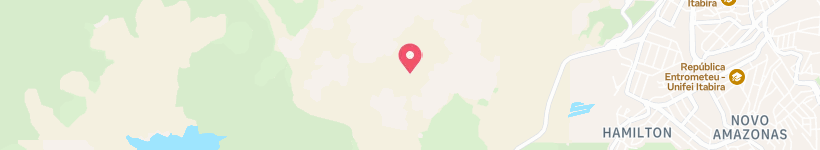 Mapa De Itabira, Brasil, Área De Mineração