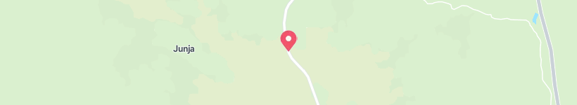 Map Of Junja Corner, Kenya, Road Bend
