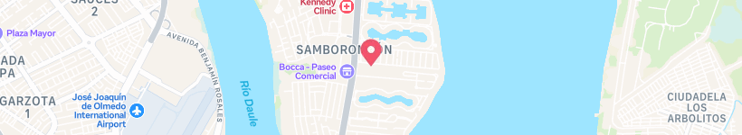 Map Of Escoffee, Samborondón, Ecuador, Restaurant