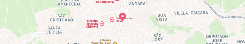 Map Of Lojas Brasil, Barbacena, Brazil, Department Store