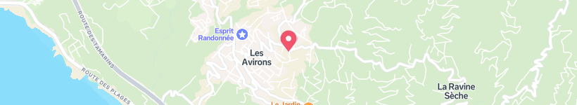 Map Of Snack Les 2 Horizons, Les Avirons, Réunion, Restaurant