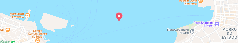 Map Of Rio De Janeiro Harbour, Brazil, Harbor