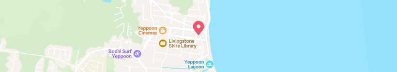Map Of Yeppoon Town Centre Carpark, Yeppoon, Australia, Restaurant