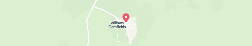 Map Of Willows Mining Field, Australia, Mining Area