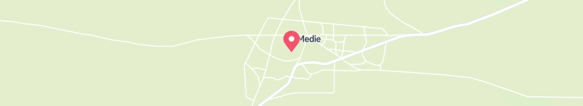 Map Of Medie Primary School, Botswana, School