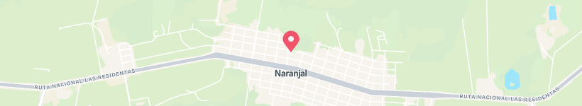 Map Of Big Bom, Naranjal, Paraguay, Restaurant