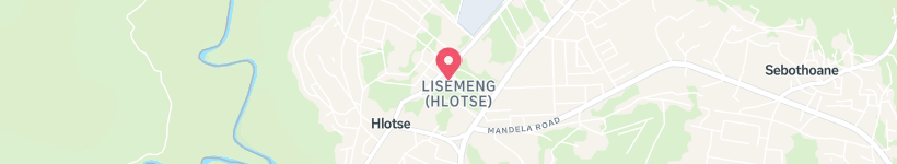 Map Of Bird Haven Restaurant, Hlotse, Lesotho, Restaurant