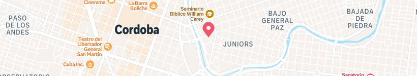 Map Of Bar, Córdoba, Argentina, Restaurant