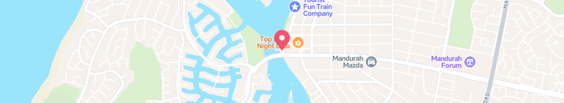 Map Of Bar Therapy, Mandurah, Australia, Restaurant