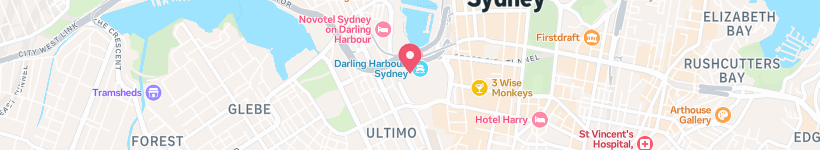 Map Of Fair Sydney, Australia, Economic Region