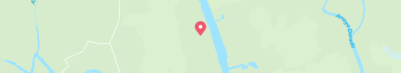 Map Of Cancha Larga, Argentina, Stream Bank