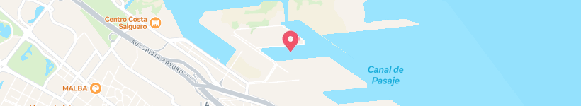 Map Of Darsena E, Argentina, Docking Basin