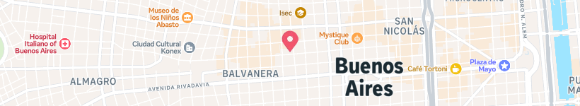 Map Of Instituto Oral Modelo, Argentina, School