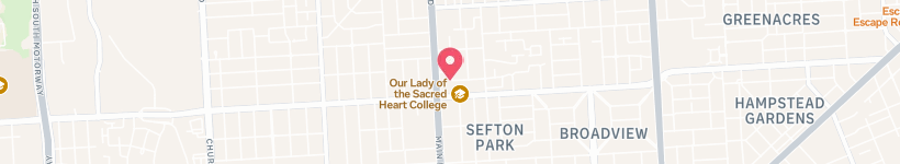 Map Of Ground Force Studios, Enfield, Australia, University
