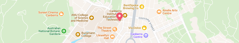 Map Of Shanghai Dumpling Cafe, Canberra, Australia, Restaurant