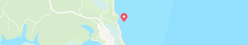 Map Of Bermagui South Lagoon, Australia, Lagoon