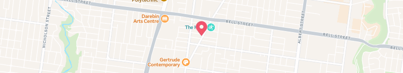 Map Of Red Bean Coffee, Preston, Australia, Restaurant