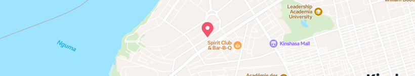 Map Of La Bodeguita, Kinshasa, Dr Congo, Restaurant