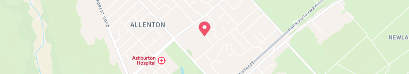 Map Of Hit Play, Ashburton, New Zealand, School