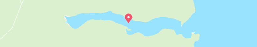 Map Of Brazo Recto, Chile, Tidal Creek