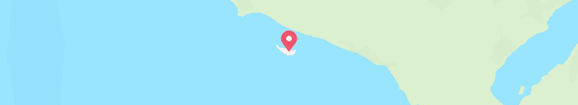 Map Of Cohorn Light, Chile, Lighthouse