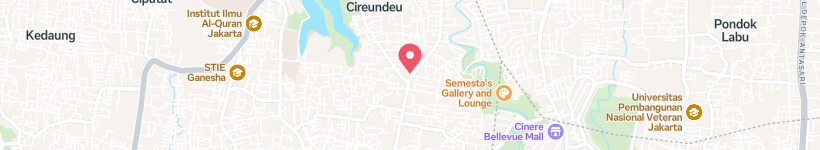 Map Of Bca, Tangerang, Indonesia, Bank
