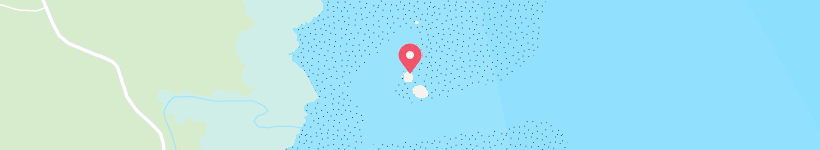 Map Of Fakalaloma, Solomon Islands, Artificial Island