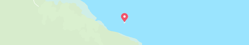 Map Of Saua, Solomon Islands, Artificial Island