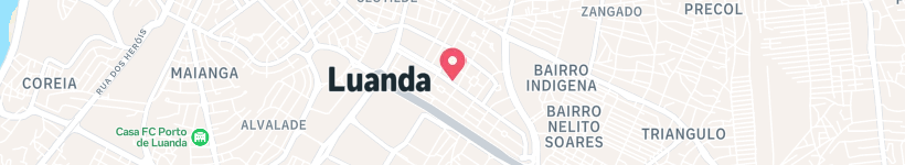 Map Of Pappa Don's, Luanda, Angola, Restaurant