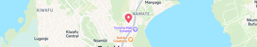 Map Of Amazon Pub, Entebbe, Uganda, Restaurant