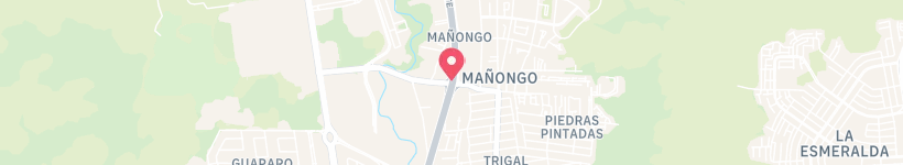 Map Of Distribuidor Mañongo, Venezuela, Junction