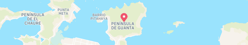 Map Of Península De Guanta, Venezuela, Peninsula