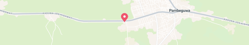 Map Of Police Devition Office, Pambeguwa, Nigeria, Police