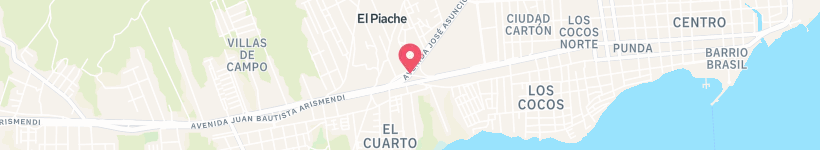 Map Of Distribuidor Macho Muerto, Venezuela, Junction