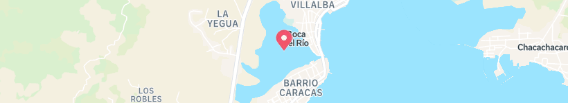Map Of Laguna De Acequias, Venezuela, Lagoon