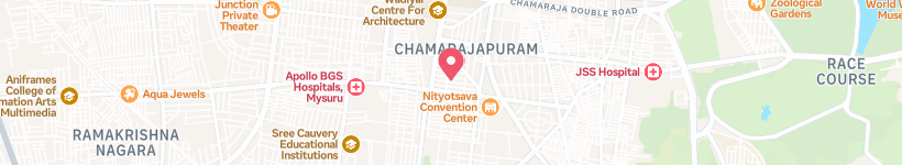 Map Of Marata Mess, Mysuru, India, Restaurant