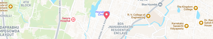 Map Of Nk Computers, Bengaluru, India, Electronics Store