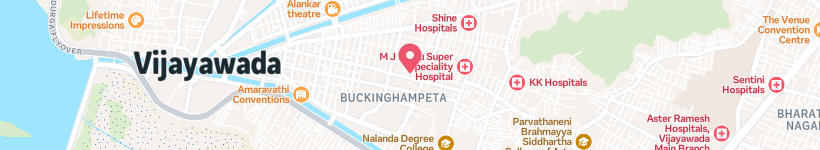 Map Of Sateesh Gastro & Liver Centre, Vijayawada, India, Hospital