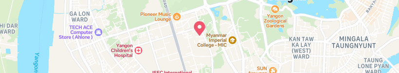 Map Of Dhamma School Foundation, Yangon, Myanmar, School