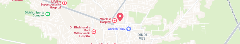 Map Of Kakade Readymade Garment, Miraj, India, School