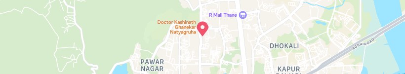 Map Of Pondo King, Thane, India, Restaurant