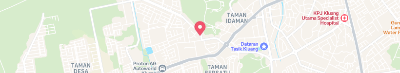 Map Of Genesis Therapy And Development Centre, Kluang, Malaysia, School