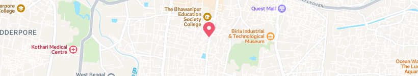 Map Of Tangra Kaizen, Kolkata, India, Restaurant